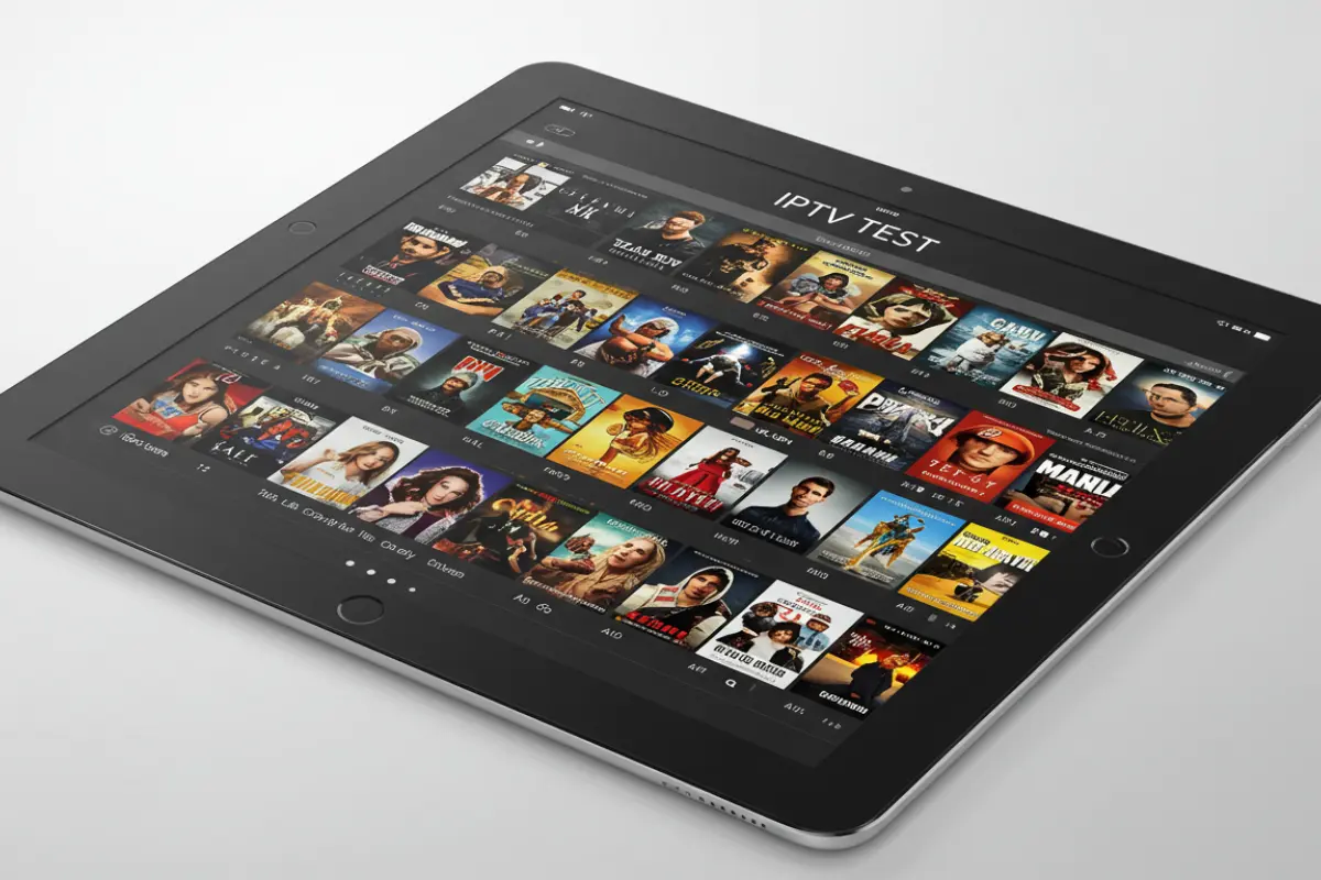 Economia ao solicitar um teste IPTV